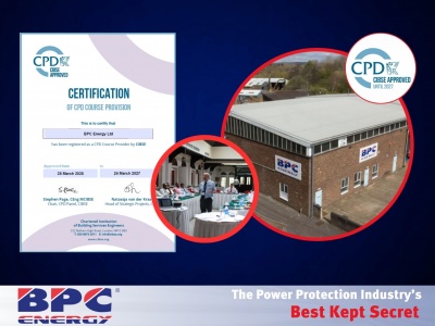 BPC Energy are a CIBSE CPD Approved Course Provider